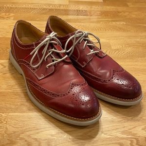 Men’s Sperry Gold Cup Bellingham Wing Tip Rust Colored Oxford. Size 11.0.